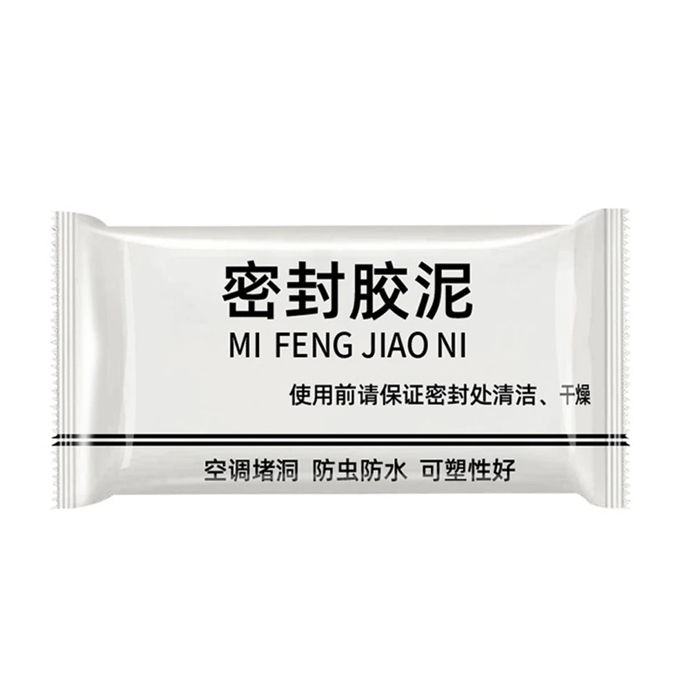 4pcs Wall Hole Sealing Cement Clay Sealant Cover Cracks Waterproof Repair Air Conditioning Hole Air Clay Sealing Mud