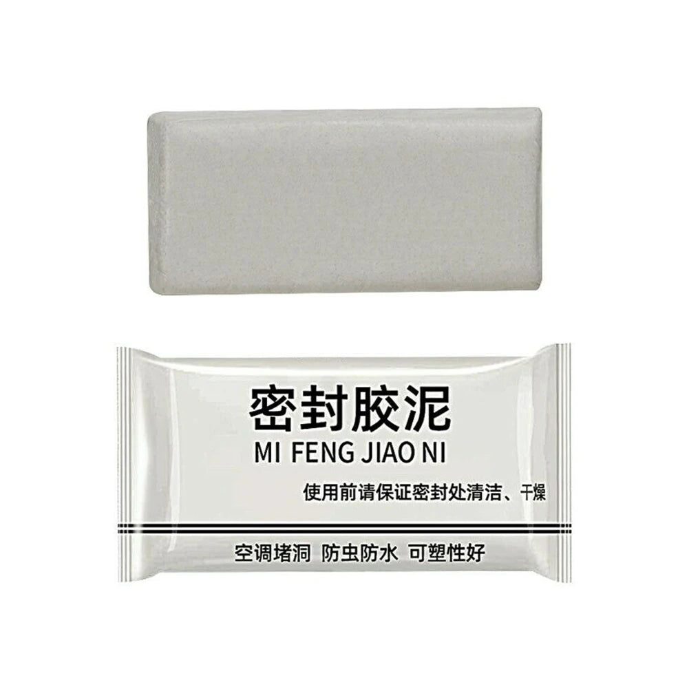 4pcs Wall Hole Sealing Cement Clay Sealant Cover Cracks Waterproof Repair Air Conditioning Hole Air Clay Sealing Mud