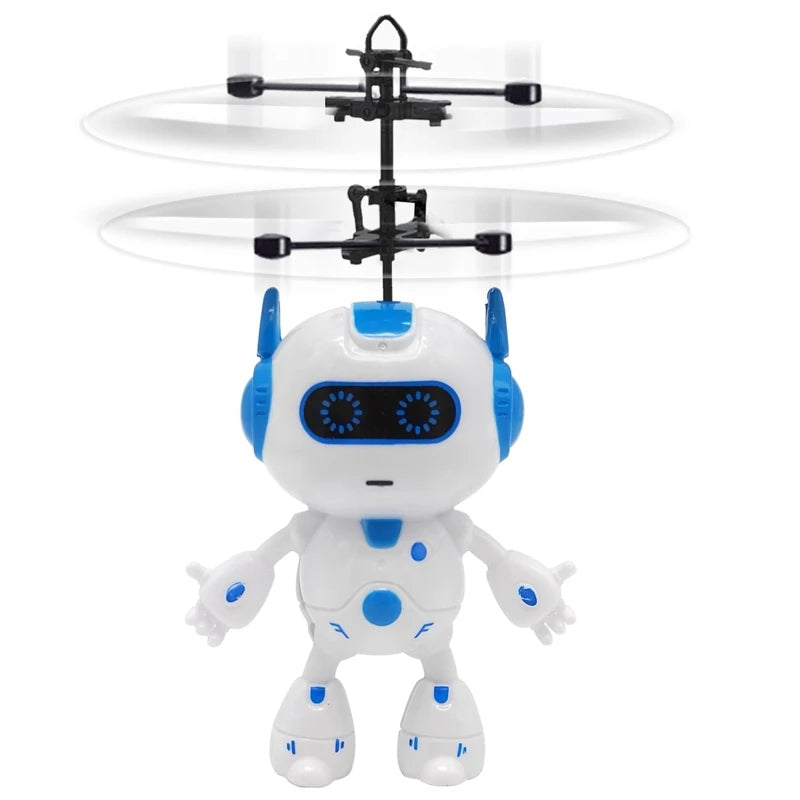 2025 New Flying Toys Ball Drones Robot Toys Induction Built-in LED Light Helicopter Mini Drone Games Toys for Kids Boys Girls